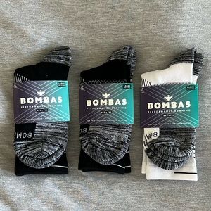 Bombas performance running socks (3 pair bundle)